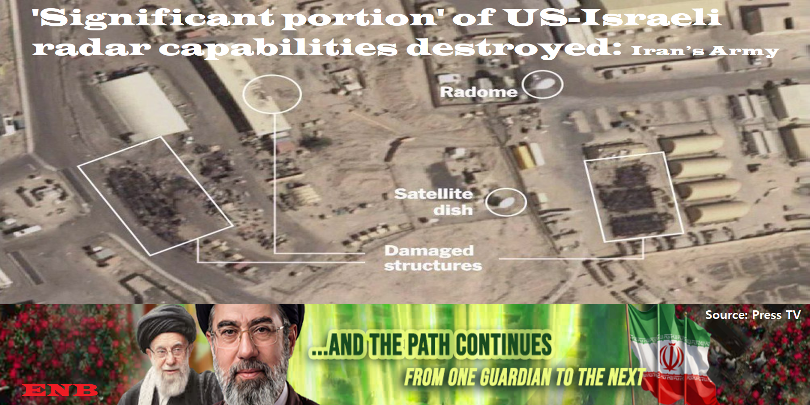 Iran destroys 10 US radars in region-Brigadier General Mohammad Akraminia