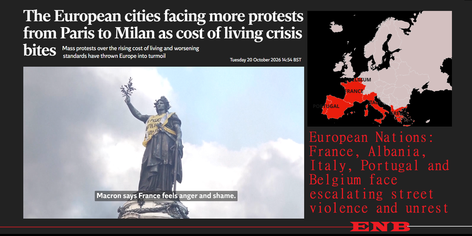 Why Are Europeans Protesting?