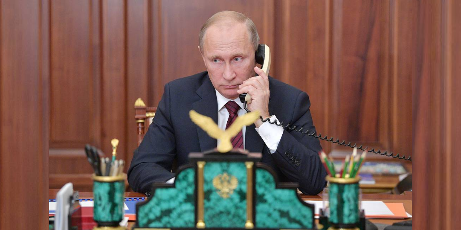 Trump, Putin start phone talks