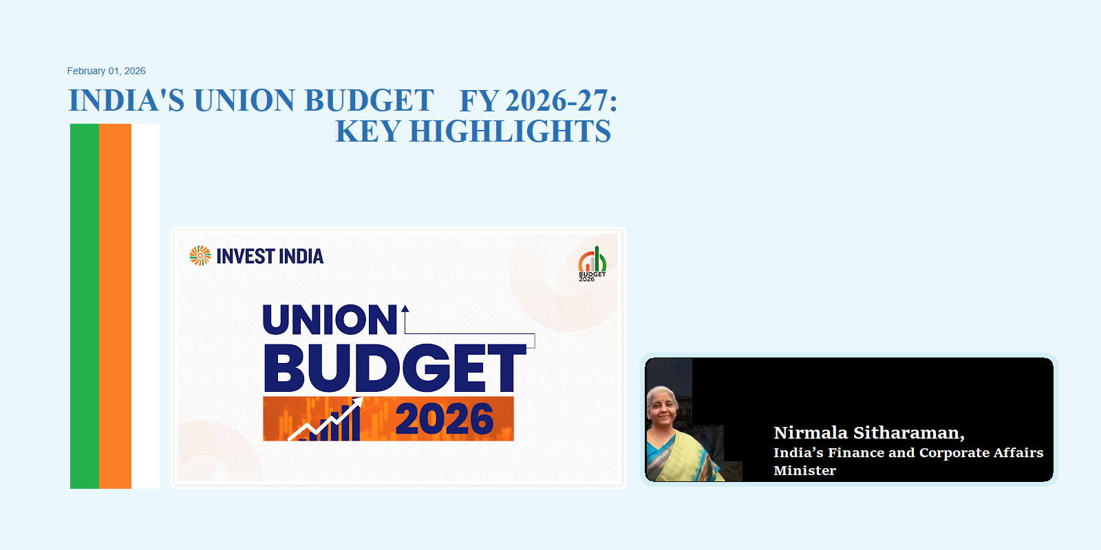 IndiaS Union Budget  FY 2026-27