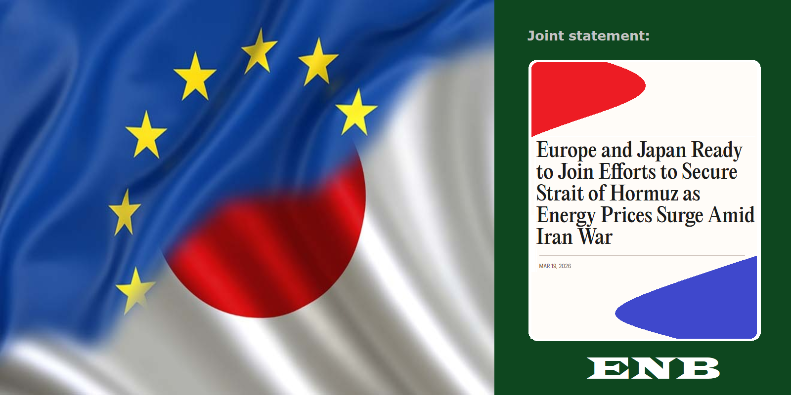 Full text: Joint statement on Strait of Hormuz by European nations and Japan