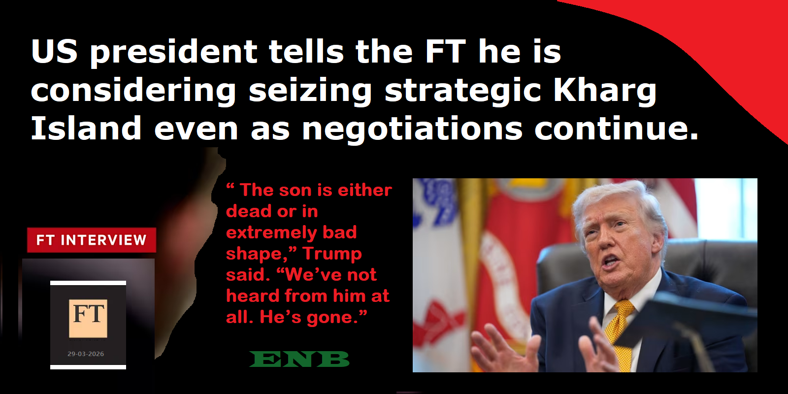 US could ‘take the oil in Iran’-Trump