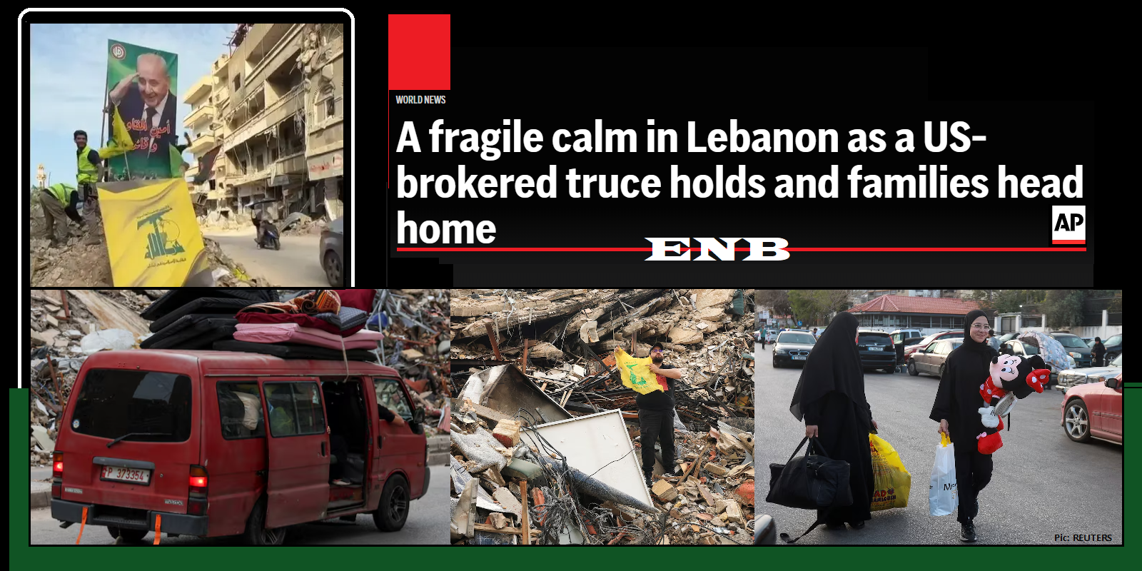 A fragile calm in Lebanon