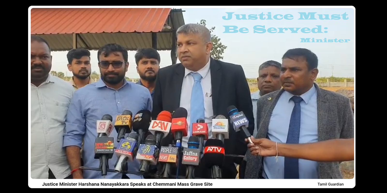 Justice Must Be Served- Minister Inspects Chemmani Mass Grave Excavations