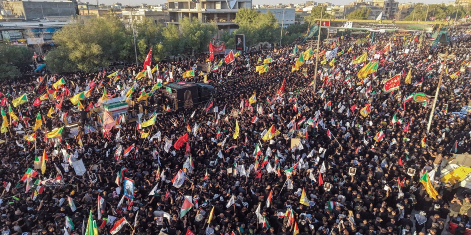 Millions attend funeral for Martyr Leader Ayatollah Khamenei in Iraq
