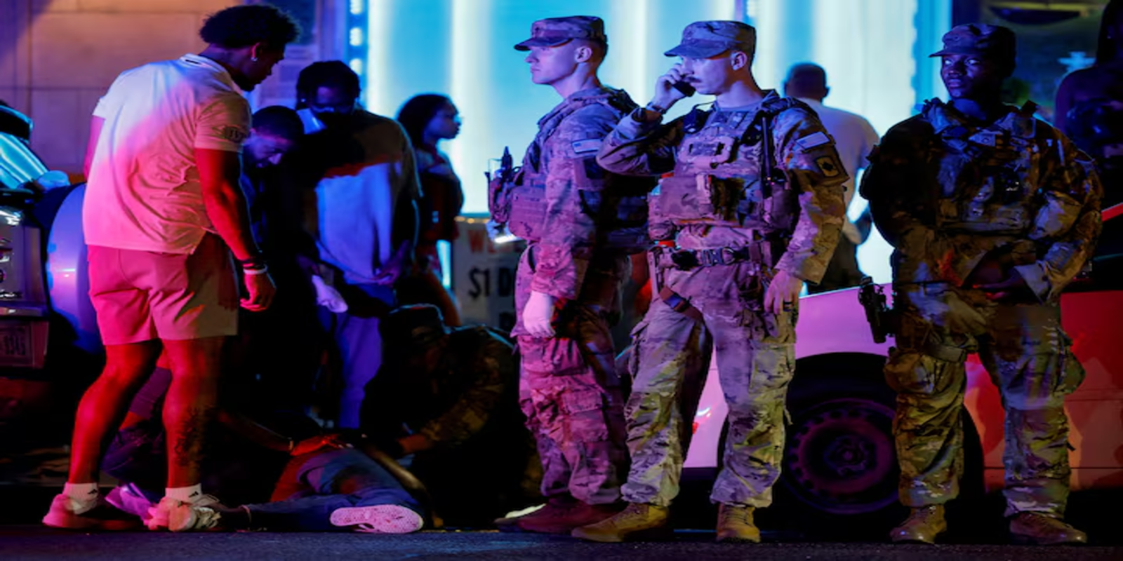 Trump put thousands of soldiers on WashingtonS streets