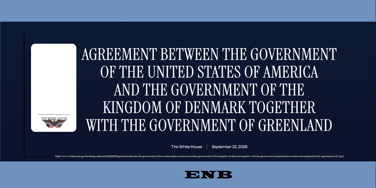  US Denmark (Greenland) - Agreement