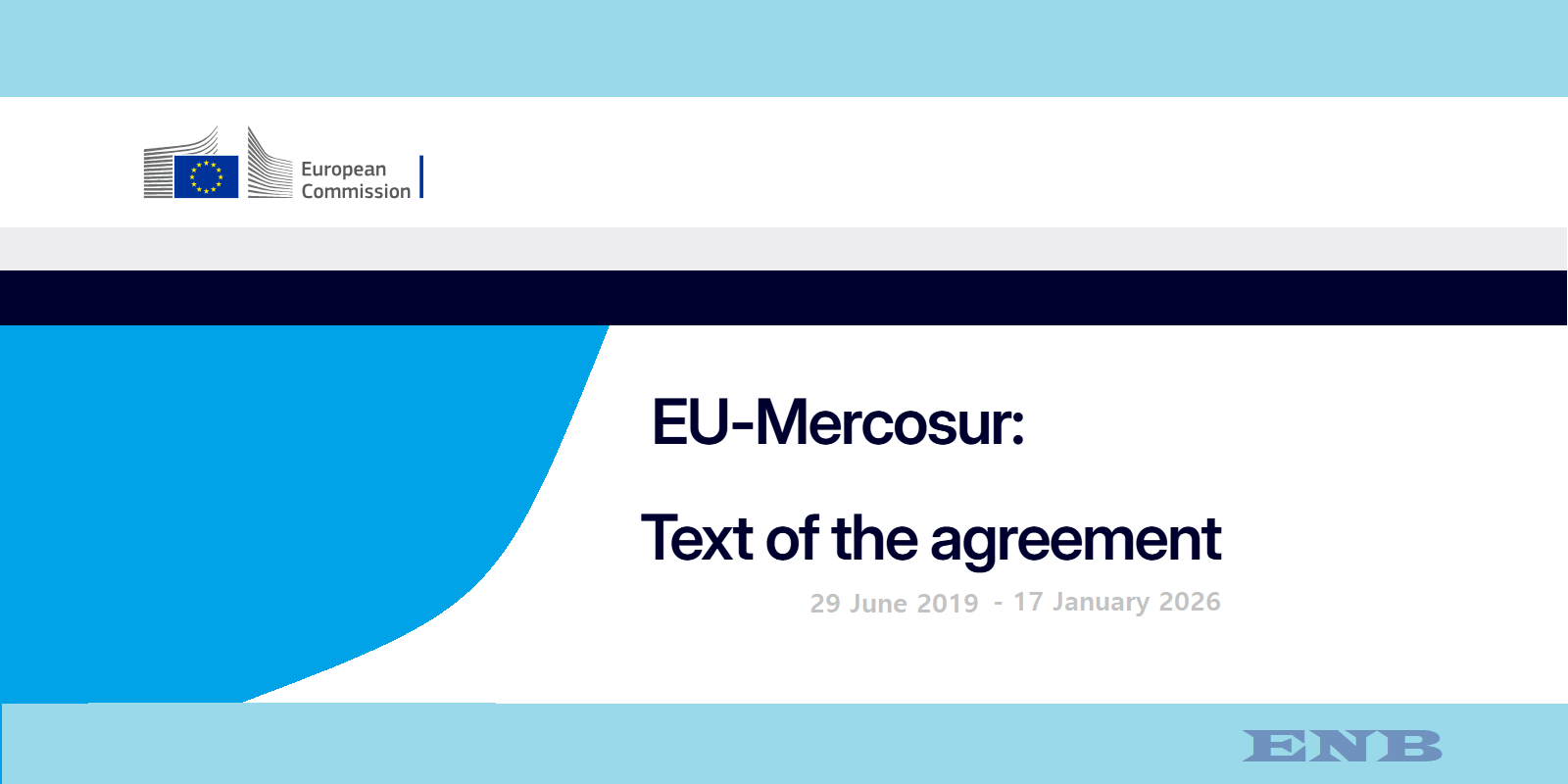 EU-Mercosur: Text of the agreement